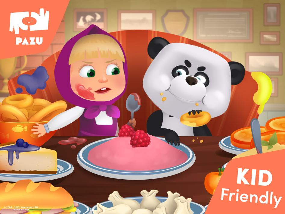 Masha and the Bear Kitchen