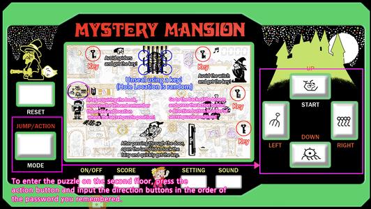 Mystery Mansion(80s LCD Game)