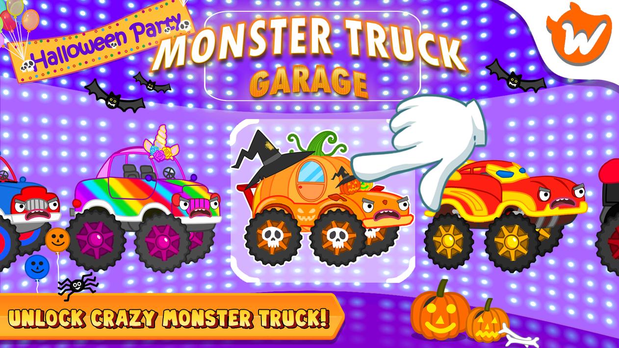 Wolfoo Monster Truck Police