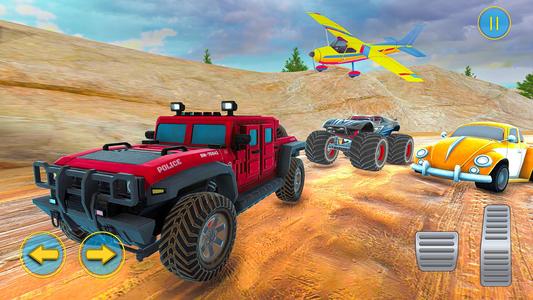 Monster Truck Stunts Car Games