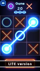 Tic Tac Toe glow - Puzzle Game