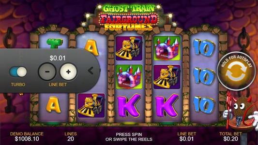 Casino Free Slot - FAIRGROUND FORTUNES GHOST TRAIN