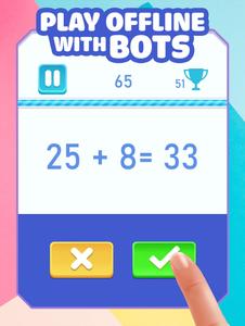 Two players math games online