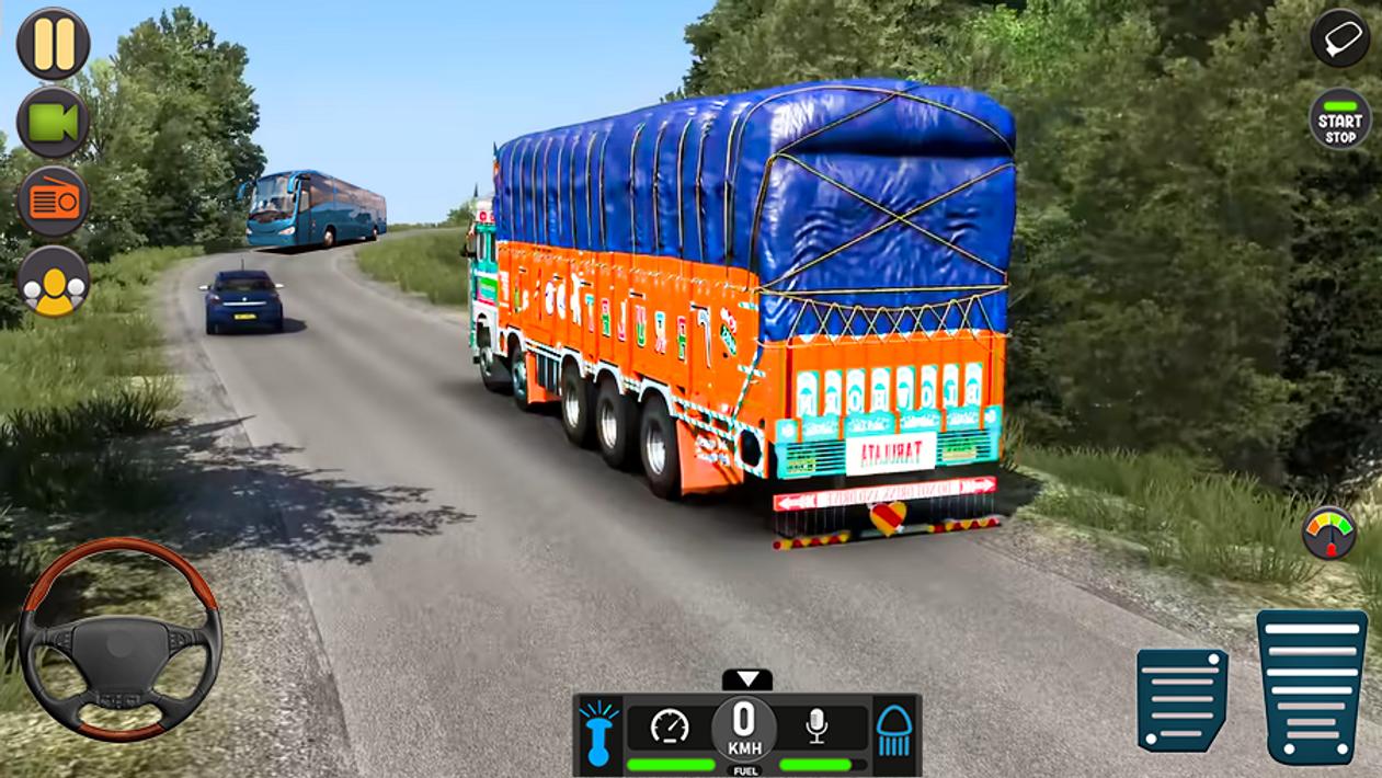 Indian Cargo Truck Game 3D