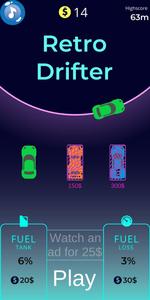 Retro Car Drifter - 2D