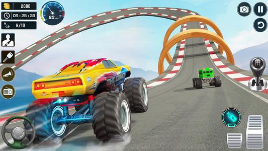 Monster Truck Mega Ramps Stunt