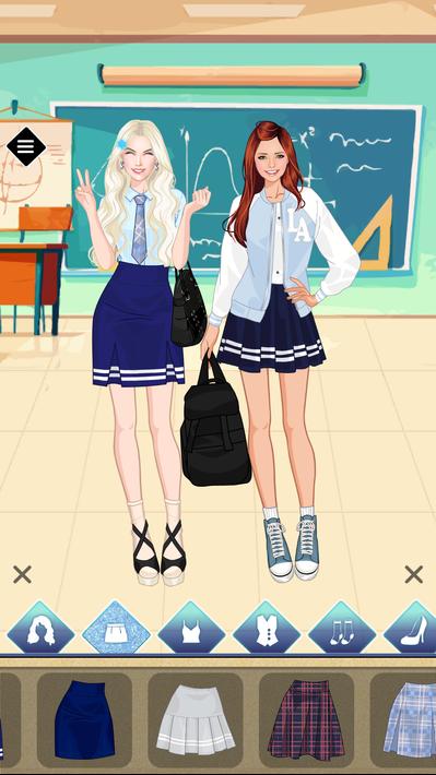 BFF Sleepover Dress Up Game