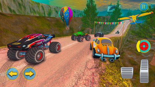 Monster Truck Stunts Car Games