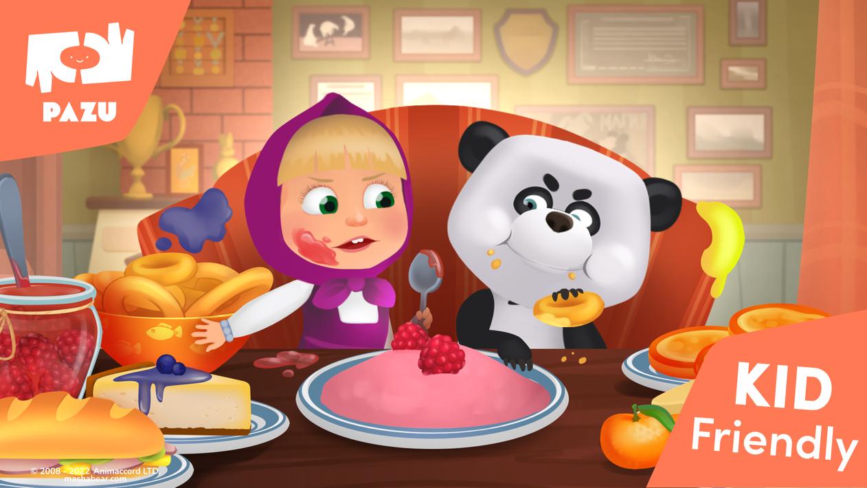 Masha and the Bear Kitchen