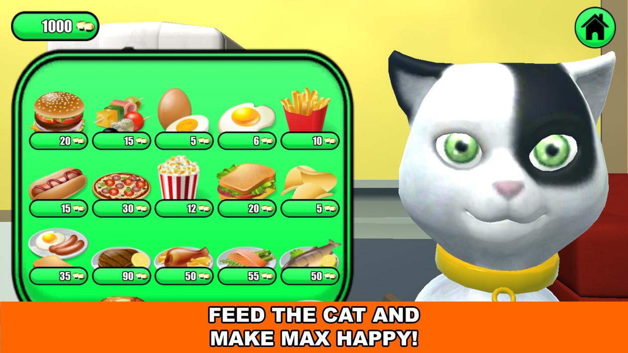 Talking Baby Cat Max Pet Games