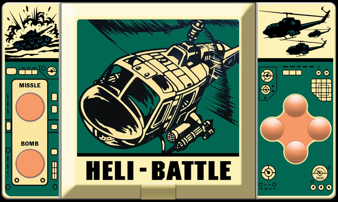 Heli Battle(80s Handheld Game)