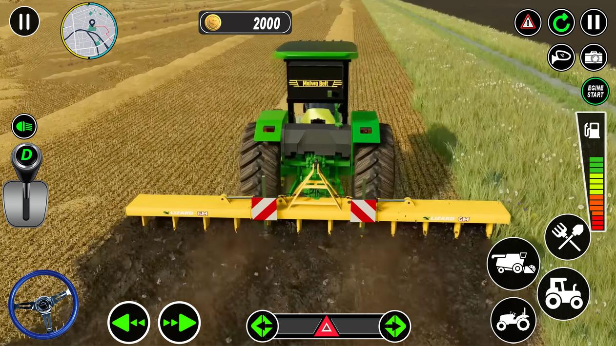 Tractor Farming Games 2023