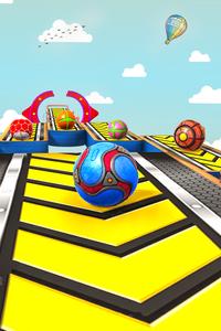 Super Sky Rolling Ball Game 3D