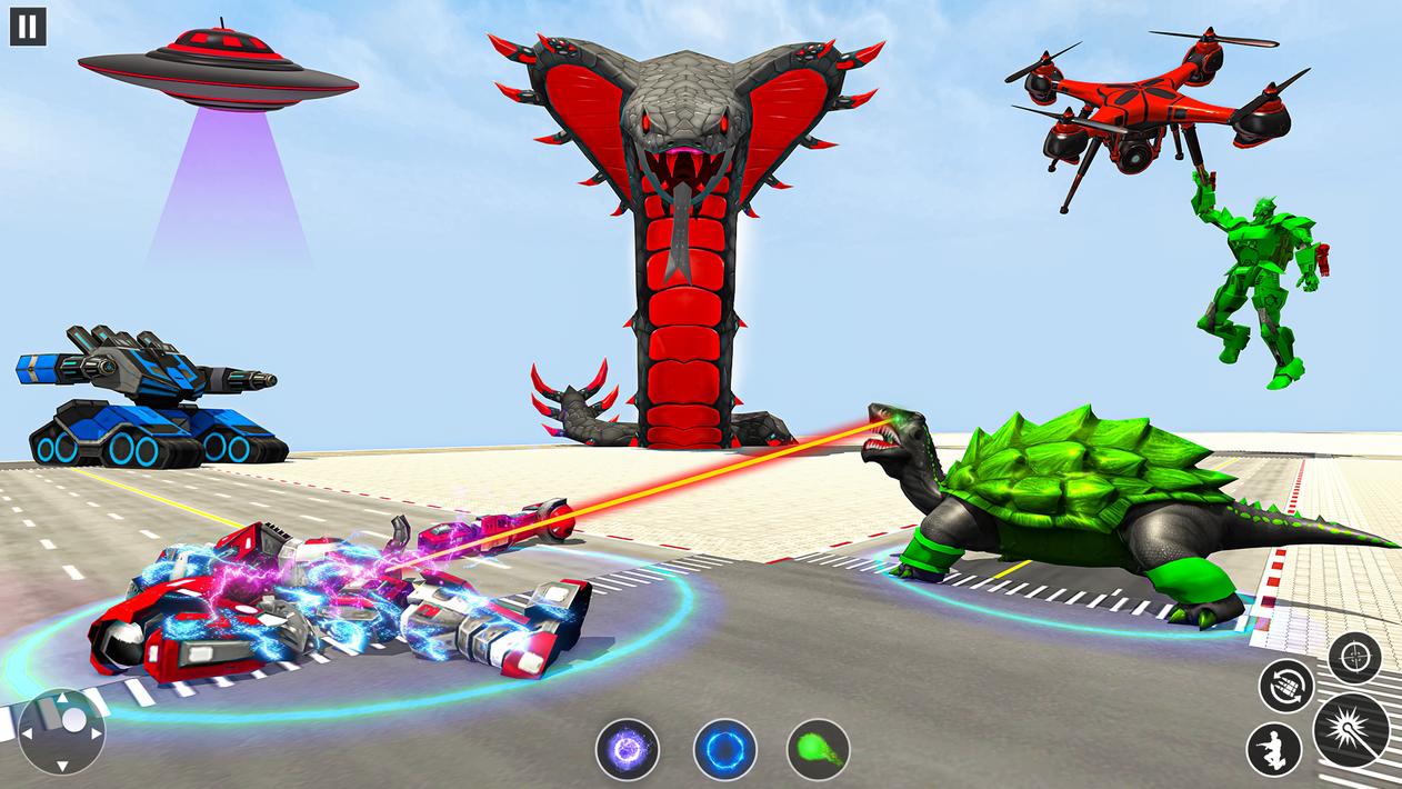 Turtle Robot Car Game 3d