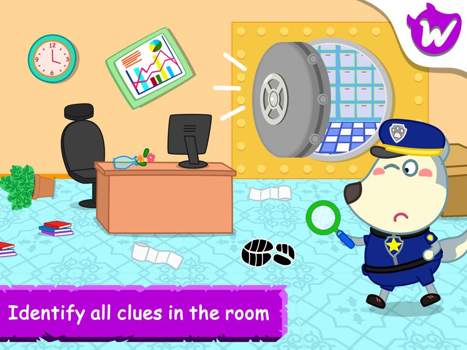 Wolfoo Police And Thief Game