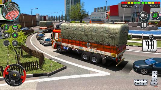 Indian Heavy Truck Delivery 3D