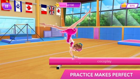 Gymnastics Superstar Star Girl