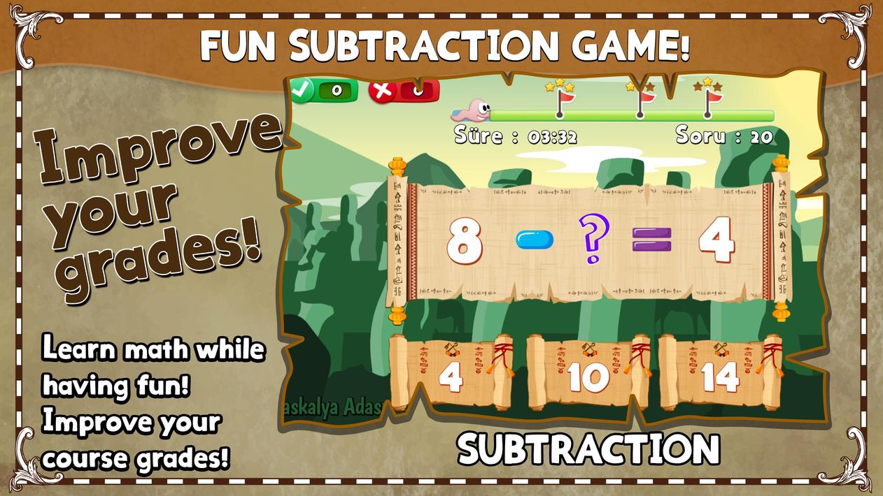 Subtraction Game - Crazy Maths