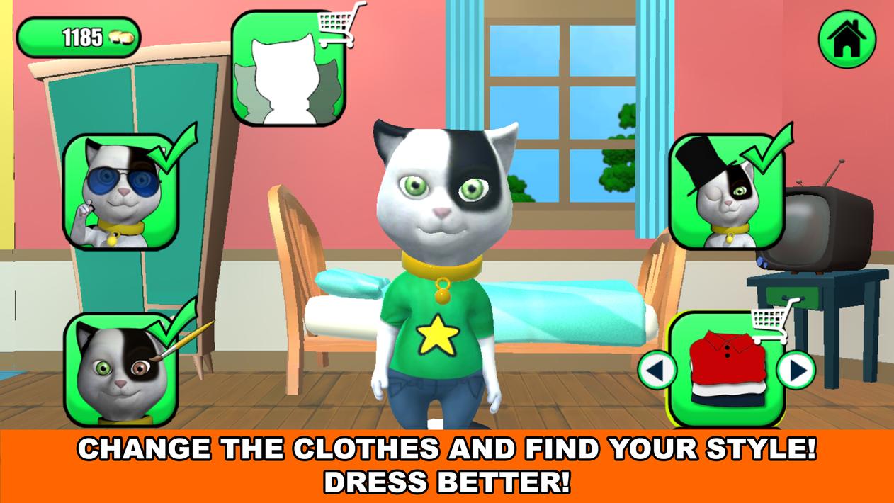 Talking Baby Cat Max Pet Games