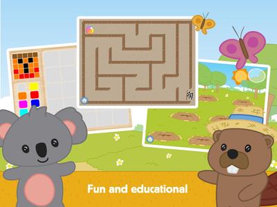 Kids Educational Games. Attent