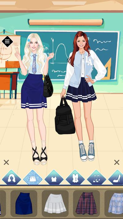 BFF Sleepover Dress Up Game