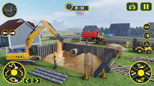 Excavator Truck Simulator Game