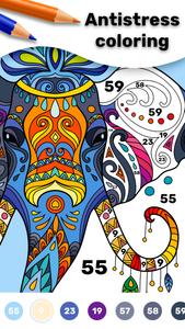 Coloring By Number For Adult