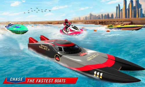 Jet Ski Boat Stunt Racing Game