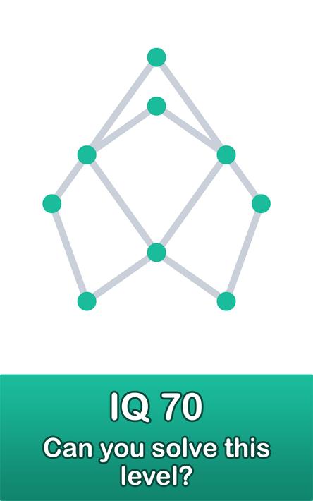 Line and Dots - Brain Puzzle