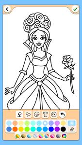 Princess Coloring Game