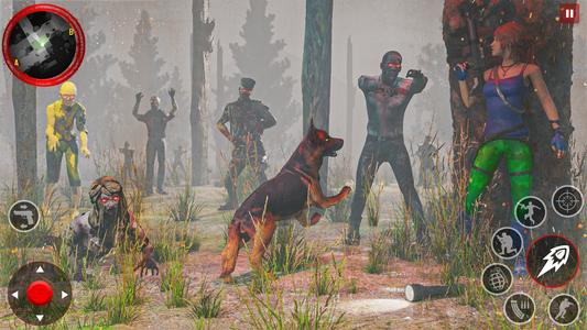 Dog FPS Zombie Shooting Game