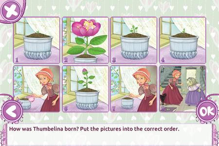 Thumbelina Story and Games