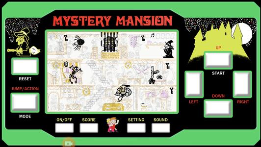 Mystery Mansion(80s LCD Game)