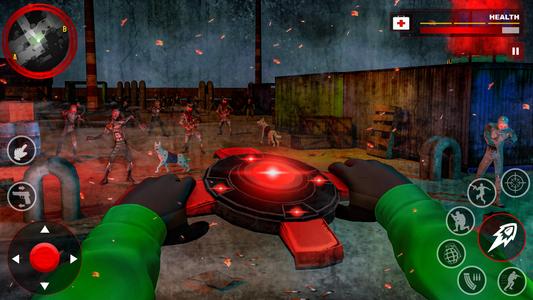 Dog FPS Zombie Shooting Game