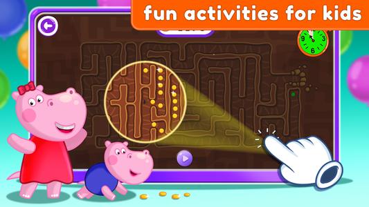 Hippo: Kids Mini Games