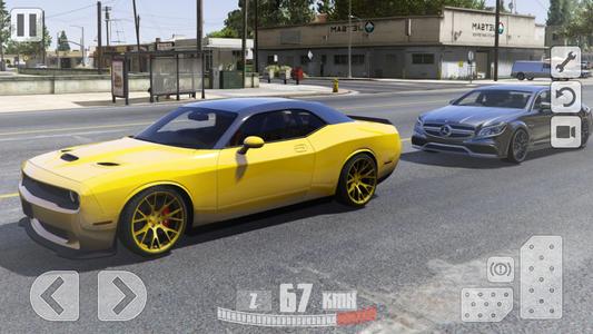 Simulator Dodge Demon Parking