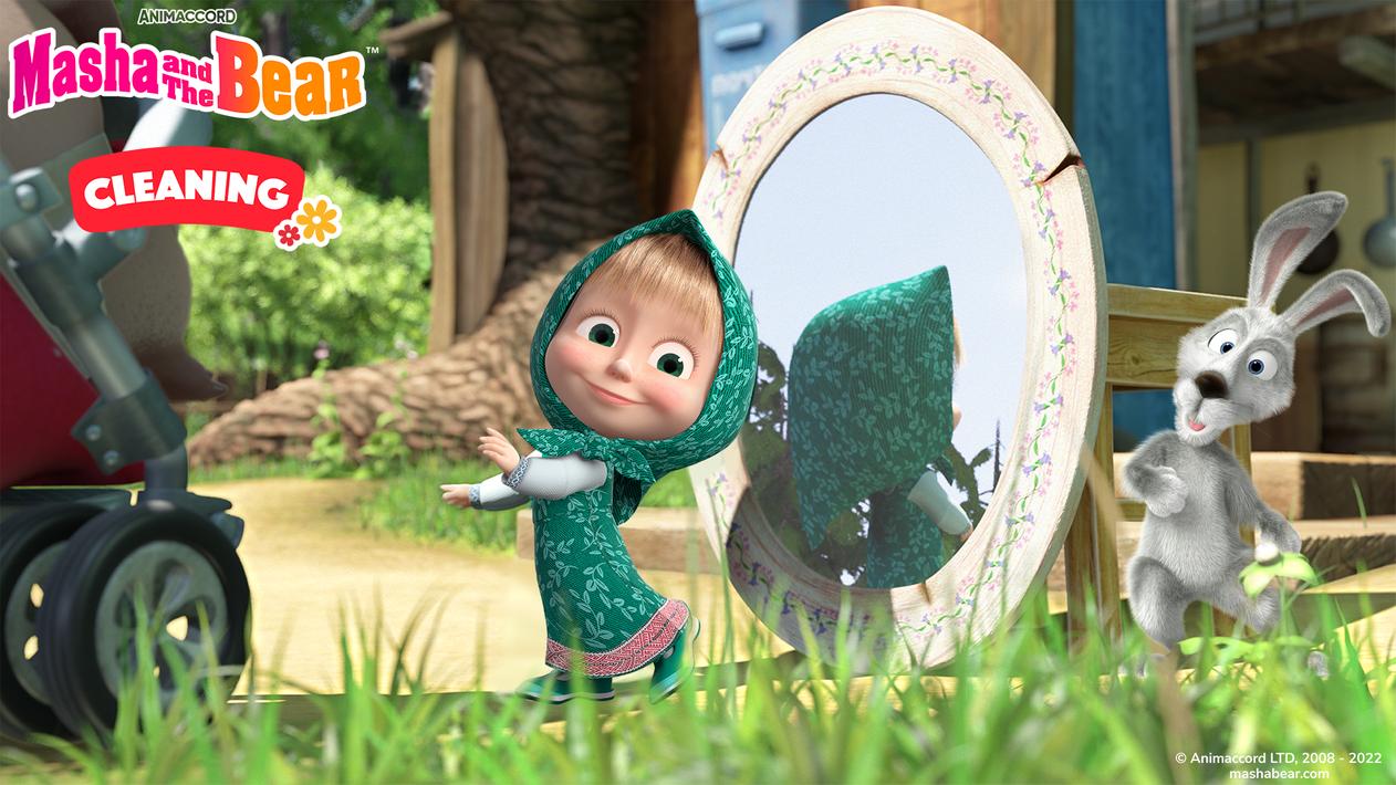 Masha and the Bear: Cleaning