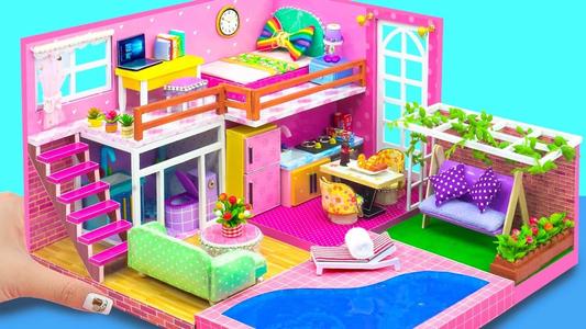 Girl Doll House Design Games