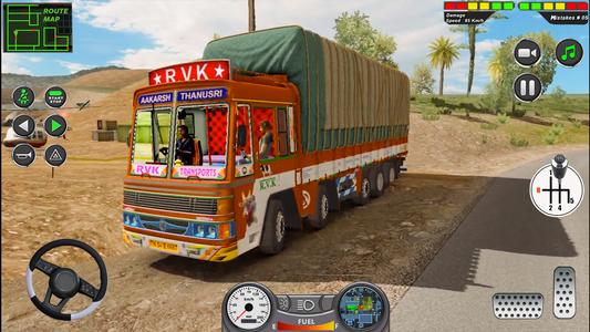 Indian Heavy Truck Delivery 3D