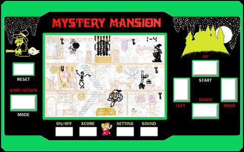 Mystery Mansion(80s LCD Game)