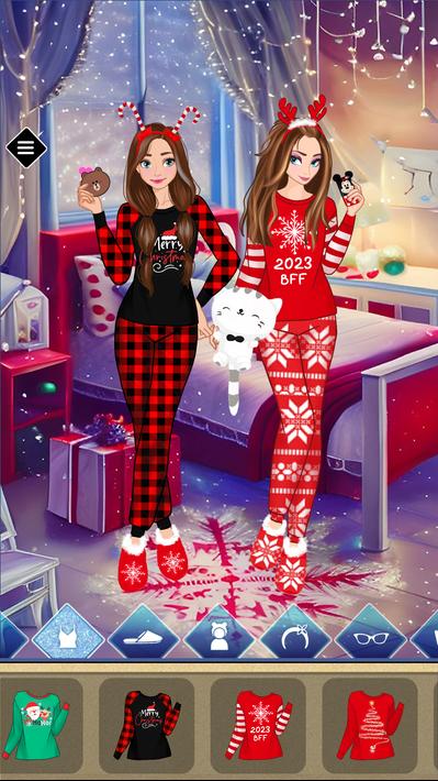 BFF Sleepover Dress Up Game