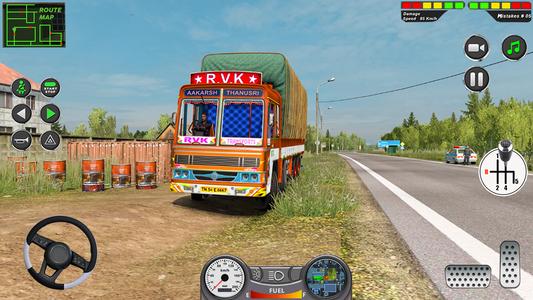 Indian Heavy Truck Delivery 3D