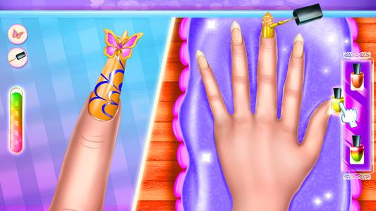 Acrylic Nail Games: Nail Salon