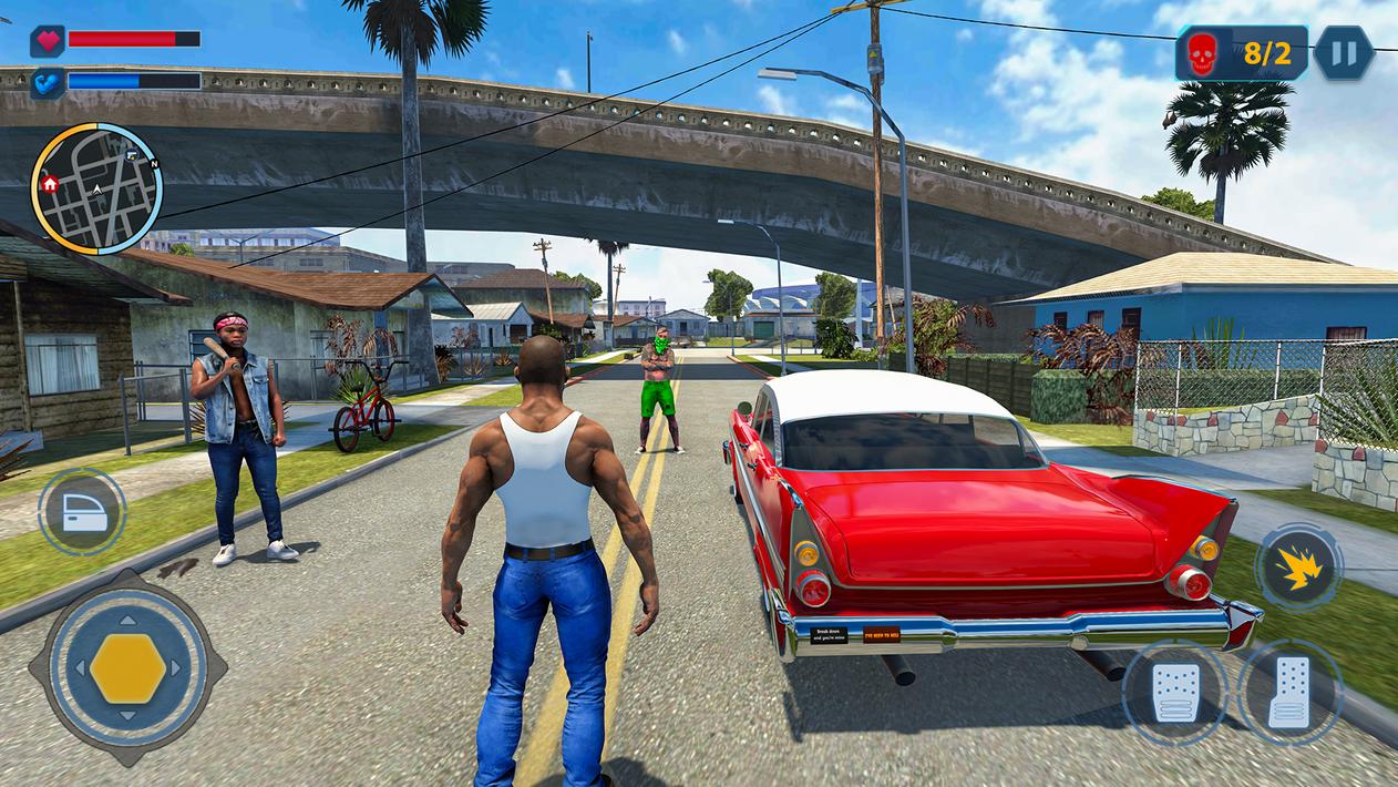 Vegas Gangster Car Thief Games