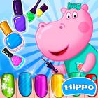 Hippo manicure: Game for girls