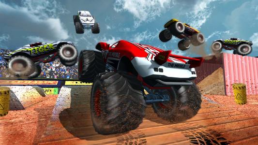 Fearless Monster Truck Game 3D