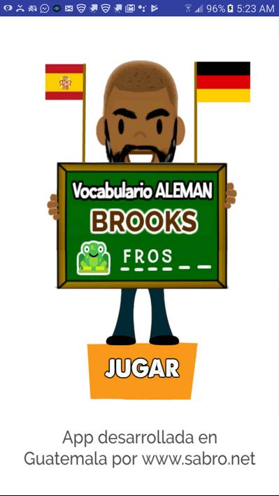 Vocabulario Aleman Brooks para