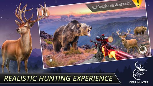 Wild Animal Deer Hunting Games