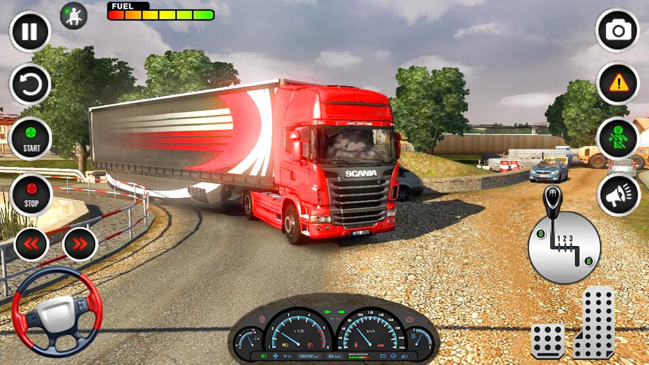 US Modern Heavy Grand Truck 3D