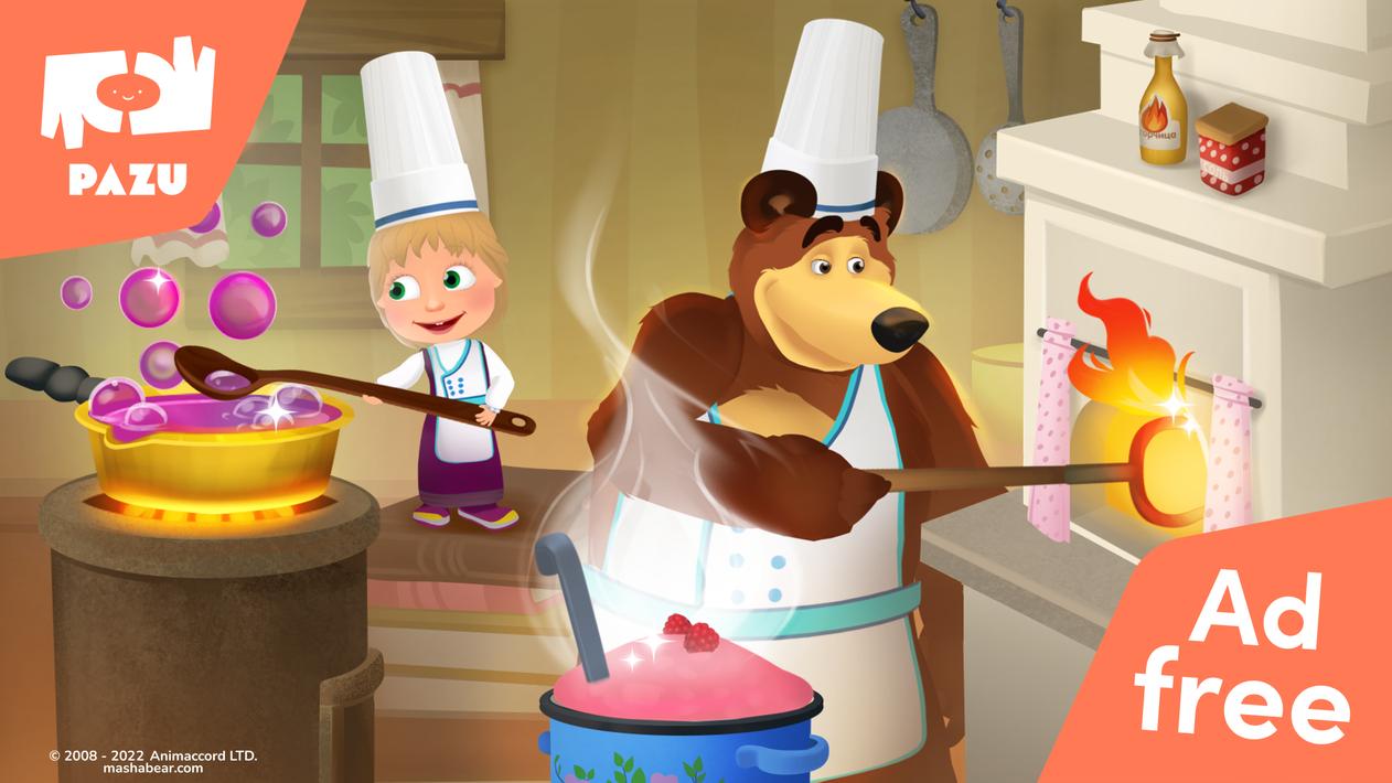 Masha and the Bear Kitchen